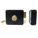 Cerradura De Sobreponer Puerta Metalica Para Lado Derecho . Con 3 Llaves.