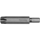 1 Pza - Puntas De Destornillador De Impacto Torx 8 X 70 Mm