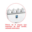 Filtro De Agua Osmosis Inversa 4 Etapas Snowpad Alto Flujo 1.2L/Min