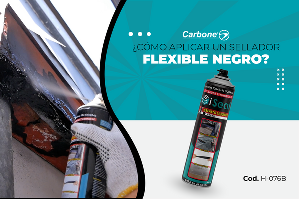 ¿Cómo Aplicar un Sellador Flexible Negro? La Guía Paso a Paso
