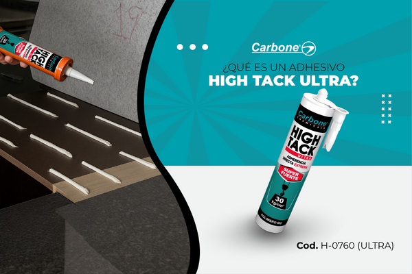 ¿Qué es un adhesivo high tack ultra?