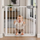 Barrera de Seguridad para Bebés y Mascotas, BABY BARRIER 76–84 cm, Blanca