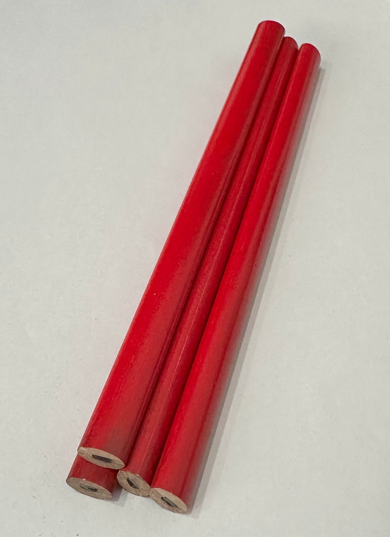12 Piezas - Lapiz De Carpintero 180 Mm