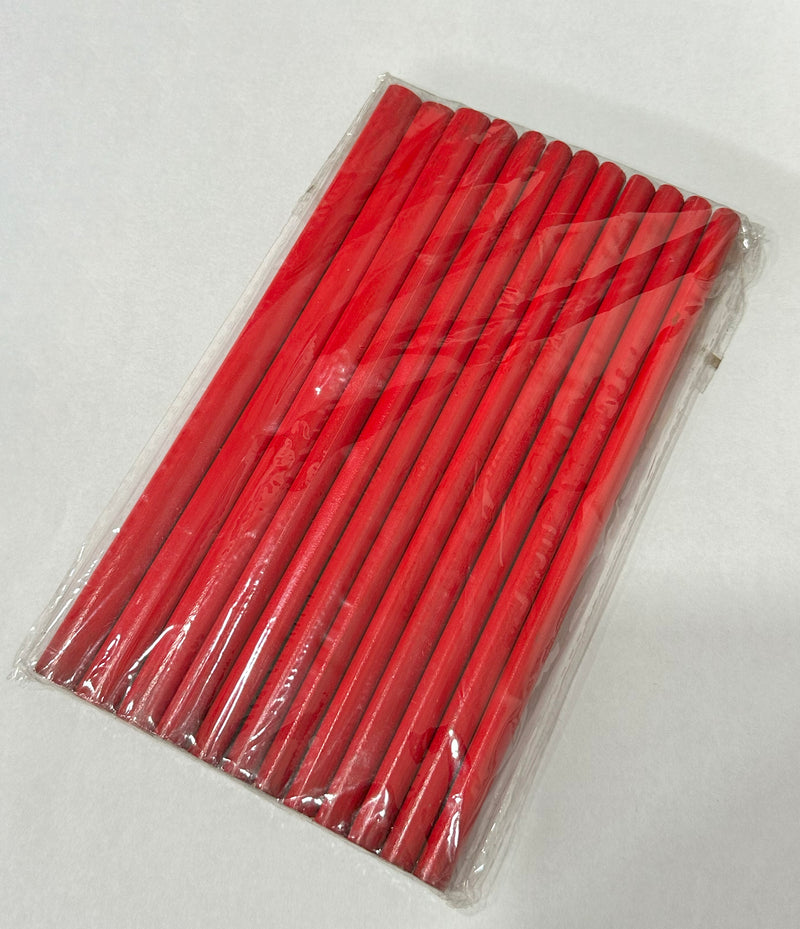 12 Piezas - Lapiz De Carpintero 180 Mm