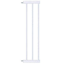 Extensión para puerta de seguridad L374 para bebes y mascotas de 20 cm, color blanco