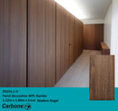 Panel Decorativo WPC Bambú 1.22 m x 2.80 m x 5 mm Madera Nogal