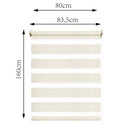 Persiana Roller Enrollable Eclipse Moscú Beige Trench
