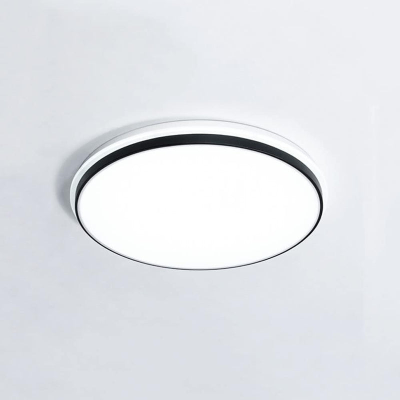 Lampara LED decorativa luz blanca 6500k circular Plafon ultra delgado IP42 12" (30cm) 24W