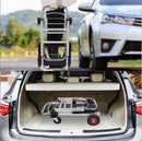 Carretilla Carrito De Carga Plegable Convertible 2 En 1 Ruedas De Goma Carga Max. 150Kg Acero Y Aluminio