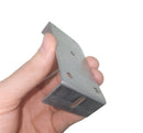 Conector a muro tipo U Para Tubo pérgola decorativa interiores 100x50mm