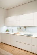 Panel Decorativo Mármol PVC  1.22 m x 2.80 m x 3 mm. Acabado: Cuarzo Blanco