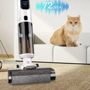 Aspiradora inteligente inalambrica recargable, Mopa y aspira, seco y húmedo 170W bateria 25,9V 2600 mAh LI-ION funcion de autolimpieza