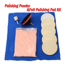 Óxido de Cerio mas Kit para pulir vidrio. 100gr