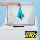 Paños de microfibra Rollo 50pcs toallas 12”x12” (30x30cm).  Super absorbentes - Reutilizables