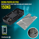 CIERRA PUERTA DE PISO 120 Kg Puertas De Hasta 1,10 Mt Largo Tapa Brillante 500000 Ciclos