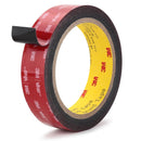 Cinta doble contacto 3M VHB automotriz. 10 mm x 3 mts waterproof de foam