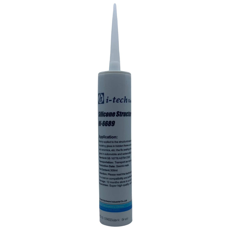 Silicon estructural color gris oscuro 309 ml. 25 años de garantia (unidad 1 pza)