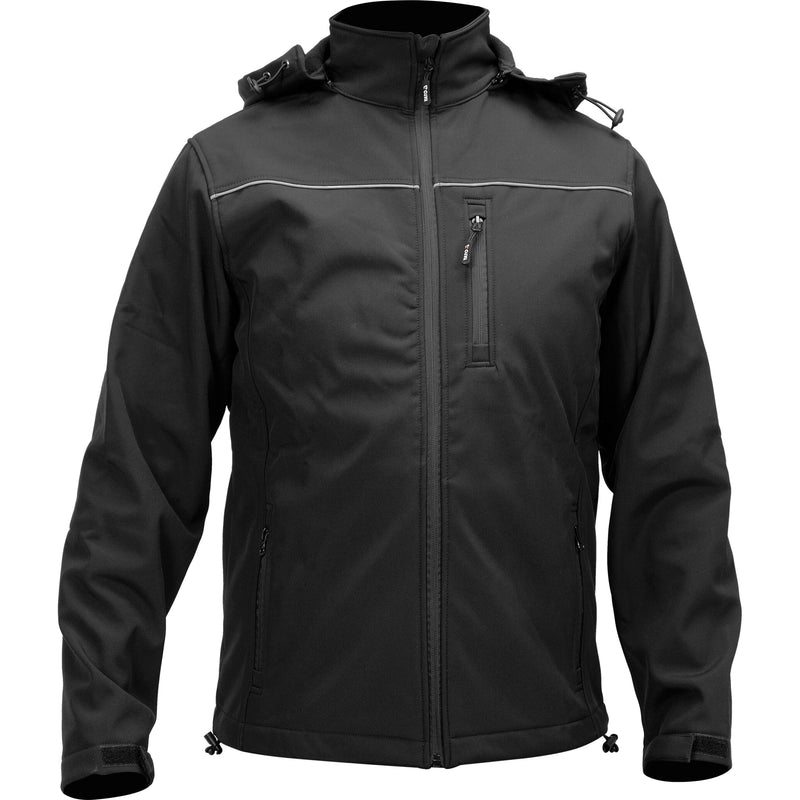 Chaqueta De Trabajo Softshell Impermeable Con Capucha