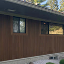 Lámina acanalada decorativa WPC Exteriores Cedro 26x219x2900 mm