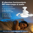 Abanico de Techo 16” con Lámpara LED. Ventilador Invisible con Aspas Retráctiles. Luz Regulable con control remoto. Color blanco. 33w