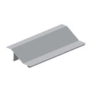 Lama Louver modelo onda U128.1 Silver, 100 x 35.9 x 1 mm
