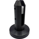 Soporte Baranda vidrio  vidrio 10-12 mm, Inoxidable negro satinado 304SS-PVD