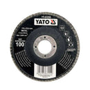 Disco Flap-Forma Regular Respaldo De Fibra De Vidrio 115mm Grano 36