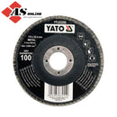 Disco Flap-Forma Regular Respaldo De Fibra De Vidrio 115Mm Grano 120