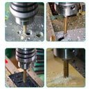 Juego 6 pzas brocas sierras fracturadas Revestidas en titanio 3/4/5/6/6.5/8mm