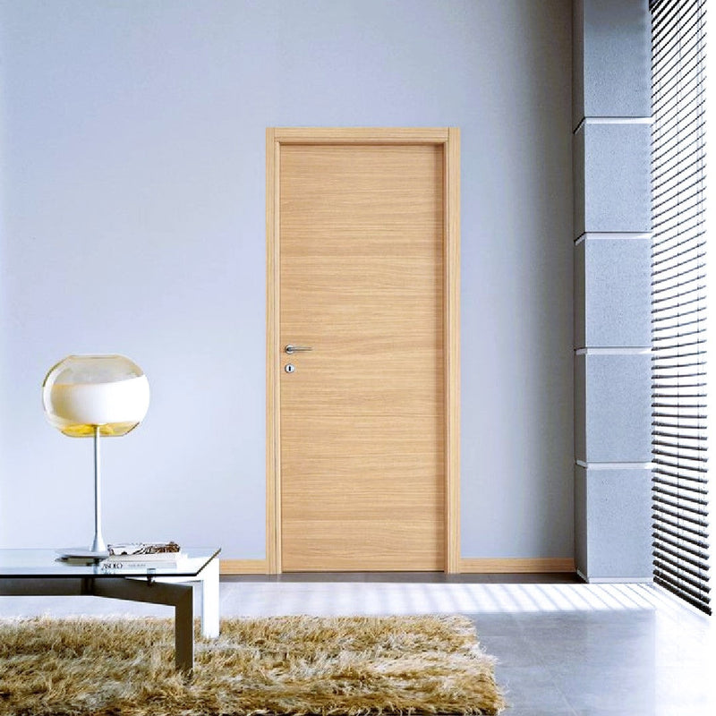 Puerta WPC 45mm madera interior Fresno Recamara