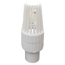 Válvula de retención 1-1/2". Válvula de pie. Válvula antirretorno de PVC.