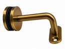 SOPORTE DE PASAMANOS PARA VIDRIO, Dia- 50.0 Mm, Bronce Pulido 304SS-PVD