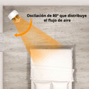 Abanico Sin Aspas Y Purificador De Aire De 32” (80x22cm) 110V. Ventilador De 40W Y 50Hz elimina el 99.95 % de partículas PM 2.5