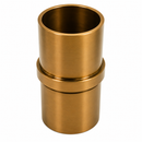 CONECTOR Union De Tubo Para 42,4X1,5 Mm, Bronce Pulido 304SS-PVD