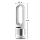 Abanico Sin Aspas Y Purificador De Aire De 32” (80x22cm) 110V. Ventilador De 40W Y 50Hz elimina el 99.95 % de partículas PM 2.5
