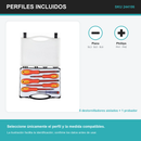 Identificación visual de los perfiles incluidos del SKU 244106