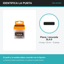 Tipo de punta plana SL4.0 del juego HOTECHE SKU 251045