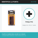 Identificación visual de la punta del SKU 251060
