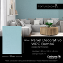 Panel Decorativo WPC Bambú 5 mm Green Wood