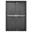 Barras antipanico para puertas contra incendio con cerradura. Puertas dobles.