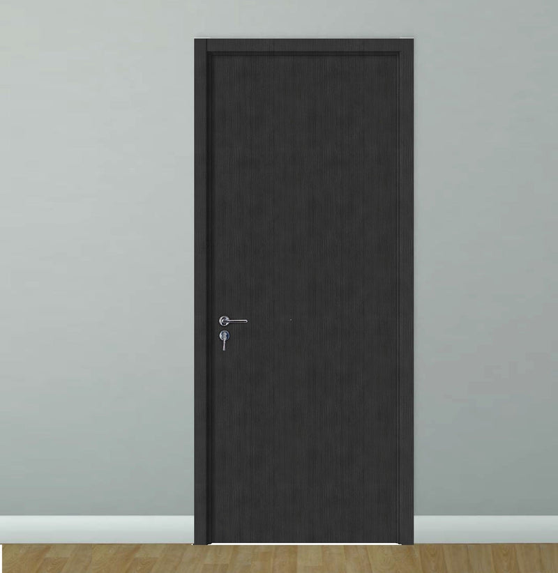 Puerta WPC 45mm madera interior Wengue