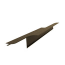 Lama Louver modelo recto tipo Z U128 Bronce, 100 x 35.9 x 1 mm