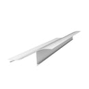 Lama Louver modelo recto tipo Z U128 Blanco, 100 x 35.9 x 1 mm