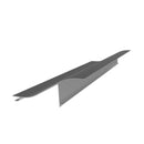 Lama Louver modelo recto tipo Z U128 Silver, 100 x 35.9 x 1 mm