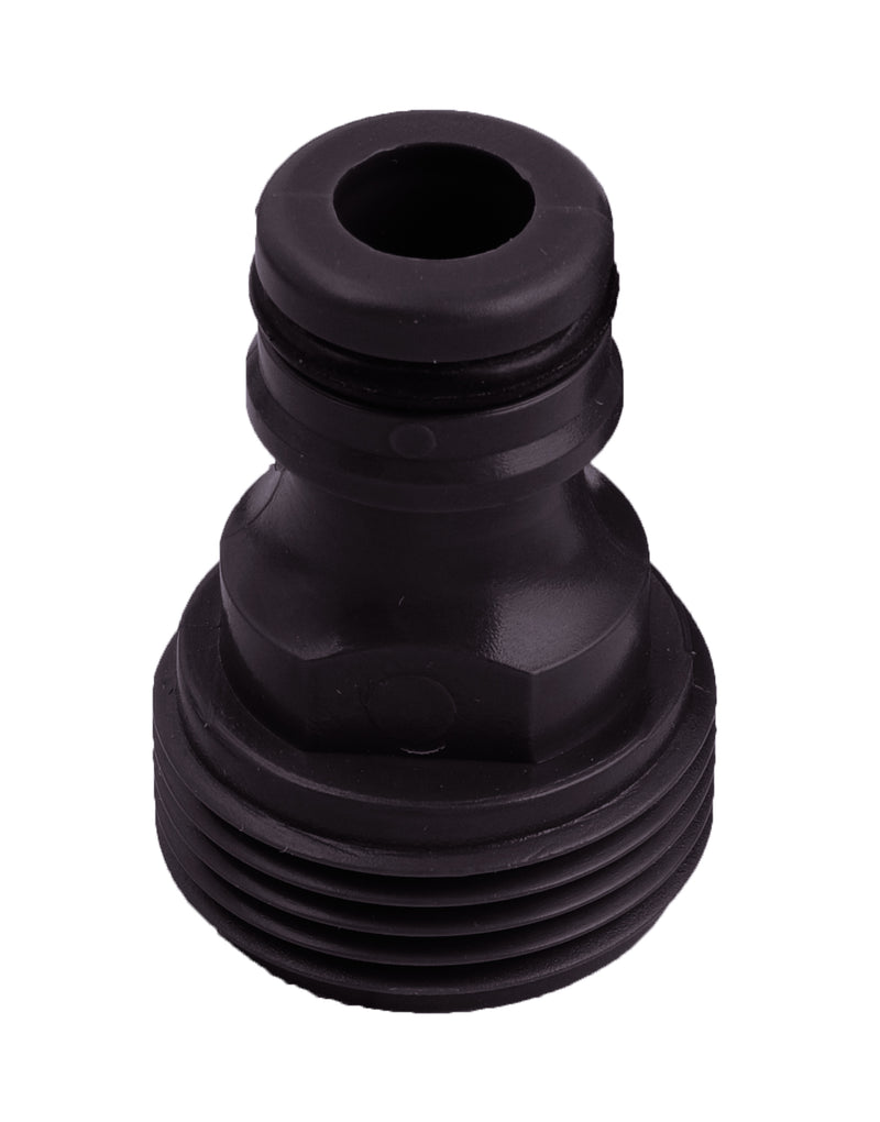 Acople adaptador macho de 3/4 " Material: ABS