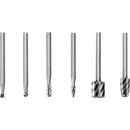 Juego De 6 Fresas Para Metal Con Vastago De 3.2 Mm 1/8"