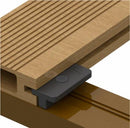 Paquete 50 Pcs Clip Plástico Central Unión Montaje Para Pisos Deck