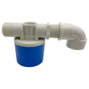 Válvula de control de nivel de agua 1/2". Horizontal. Ideal para tanques de agua.