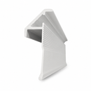Perfil Remate Esquina Recto 45° Laminas De 5Mm Bambú WPC PVC 3M Long Silver