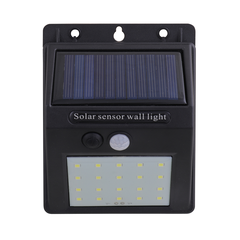 HO-Luces de pared con sensor solar / Silicio monocristalino